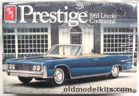 AMT 1/25 1965 Lincoln Continental - 4 Door Convertible Stock/Custom/Station Wagon, 6504 plastic model kit